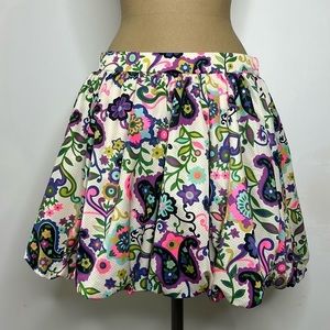 By Malene Birger 🌷 Isella Multicolored Floral Balloon Mini Skirt With Pockets